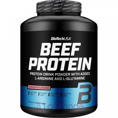 BioTech USA Beef Protein Strawberry   