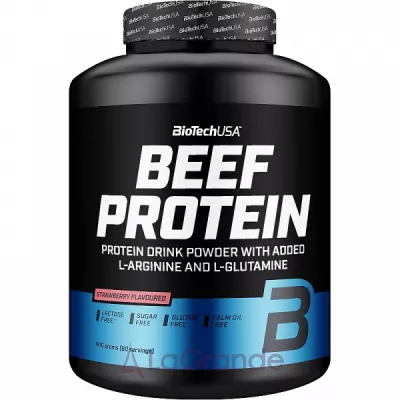BioTech USA Beef Protein Strawberry   