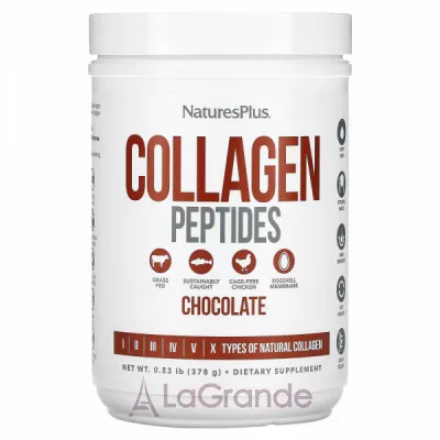 NaturesPlus Collagen Peptides Chocolate ĳ  
