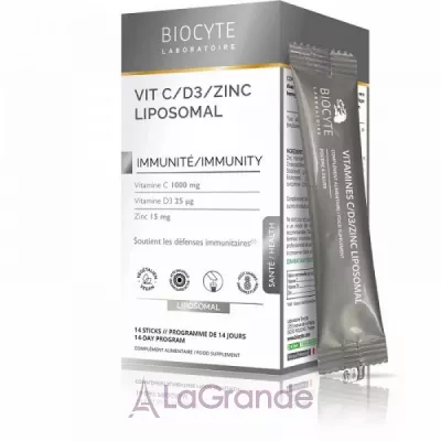 Biocyte Vitamine C-D3-Zinc Liposomal ĳ          