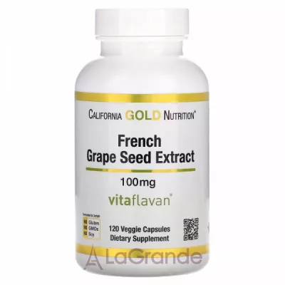 California Gold Nutrition Franch Grape Seed Extract ĳ  