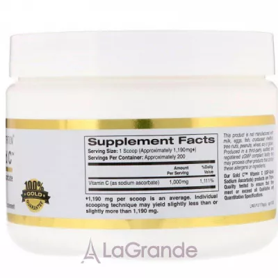 California Gold Nutrition Buffered Gold C ĳ  