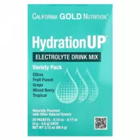 California Gold Nutrition HydrationUP Electrolyte Drink Mix Variety Pack ������������� �������, ������� ������