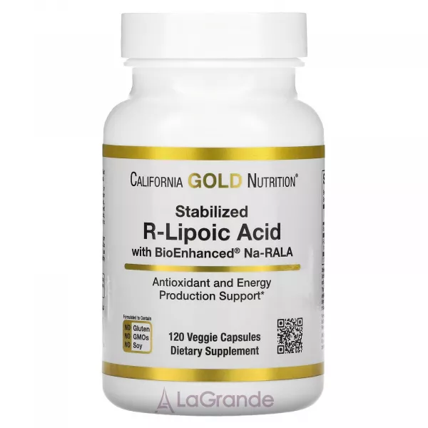 California Gold Nutrition Stabilized R-Lipoic Acid ����������� ������� 