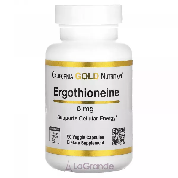 California Gold Nutrition Ergothioneine 5 mg ����������� ������� 