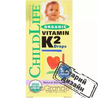 Childlife Essentials Organic Vitamin K2 5 mcg ĳ    