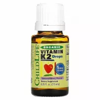 Childlife Essentials Organic Vitamin K2 5 mcg ����������� ������� ��� ����� "������������ ������� K2", 5 ���, � ������� ������