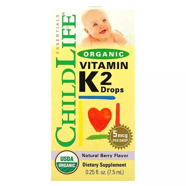 Childlife Essentials Organic Vitamin K2 5 mcg ����������� ������� ��� ����� 
