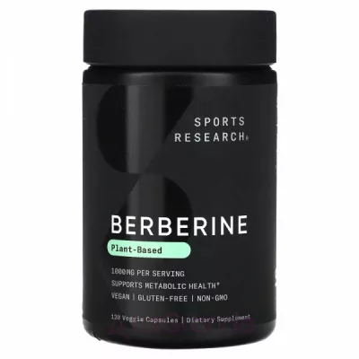 Sports Research Berberine Plant-Based ������� ������� �������� 1000 �� (500 �� � �������)
