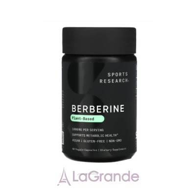 Sports Research Berberine Plant-Based    1000  (500   )