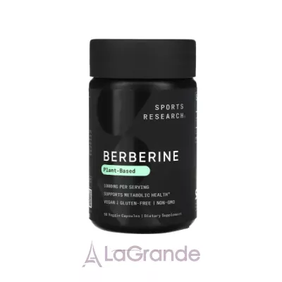 Sports Research Berberine Plant-Based    1000  (500   )