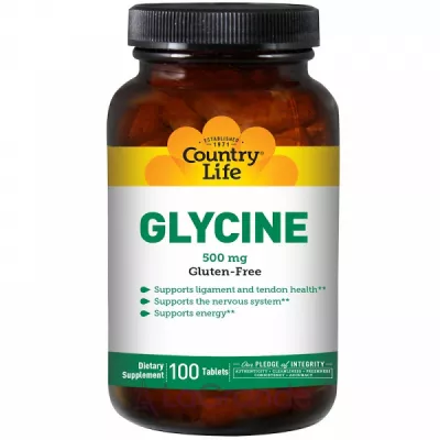 Country Life Glycine 500 mg ĳ  