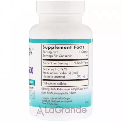 Nutricology Berberine 500 ĳ  