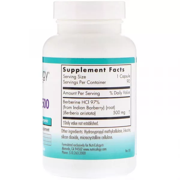 Nutricology Berberine 500 ����������� ������� 