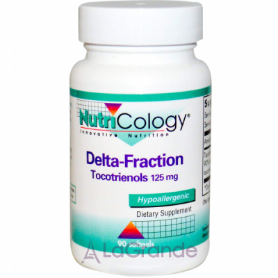 Nutricology Delta-Fraction Tocotrienols 125 mg   