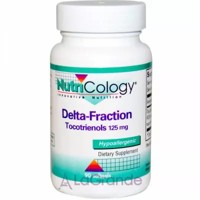 Nutricology Delta-Fraction Tocotrienols 125 mg   
