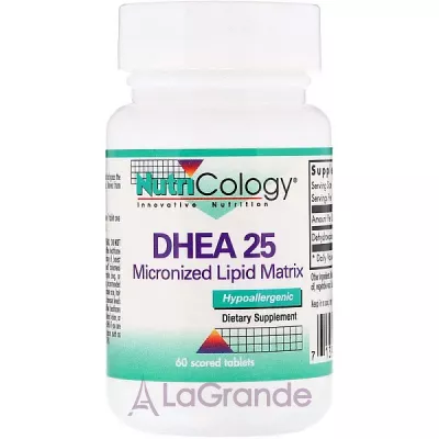 Nutricology DHEA 25   