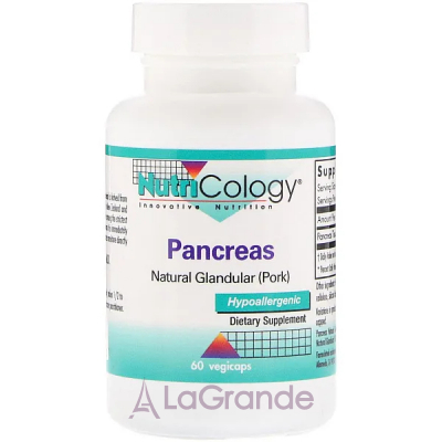 Nutricology Pancreas Natural Glandular (Pork)   
