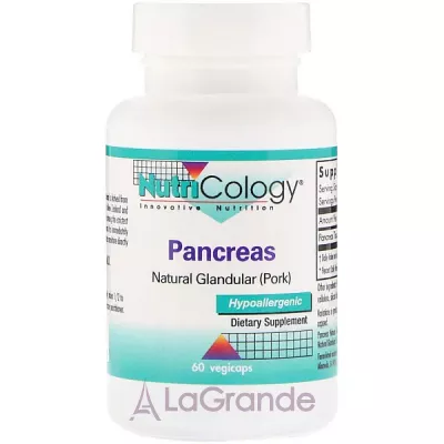 Nutricology Pancreas Natural Glandular (Pork)   