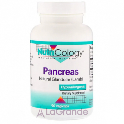 Nutricology Pancreas Natural Glandular (Lamb)   