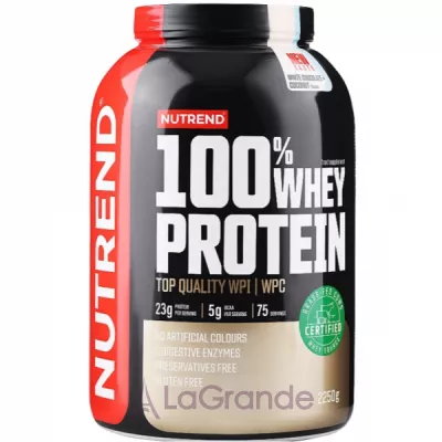 Nutrend 100% Whey Protein White Chocolate + Coconut  