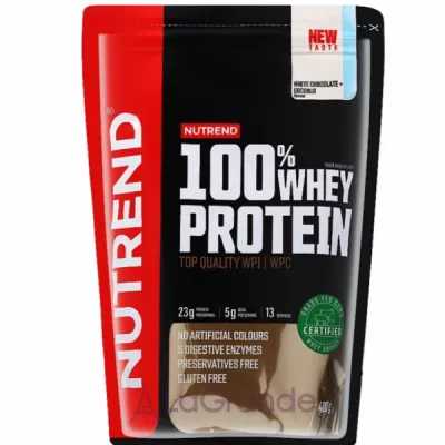 Nutrend 100% Whey Protein White Chocolate + Coconut  