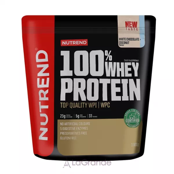 Nutrend 100% Whey Protein White Chocolate + Coconut ������� 