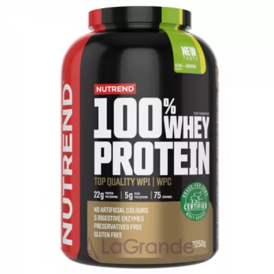 Nutrend 100% Whey Protein Kiwi Banana  
