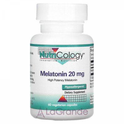 Nutricology Melatonin 20 mg   