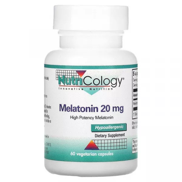 Nutricology Melatonin 20 mg ����������� ������� 