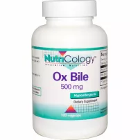 Nutricology Ox Bile 500 mg ����������� ������� "�������� ������ �����", 500 ��