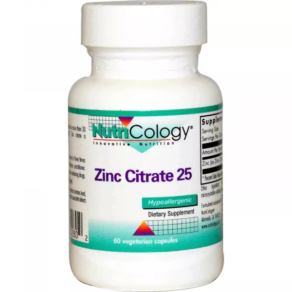 Nutricology Zinc Citrate 25 ����������� ������� 