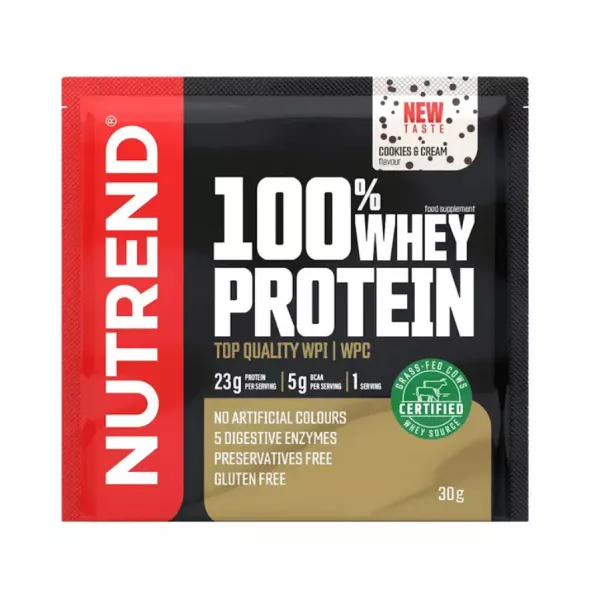Nutrend 100% Whey Protein Cookies & Cream ������ 