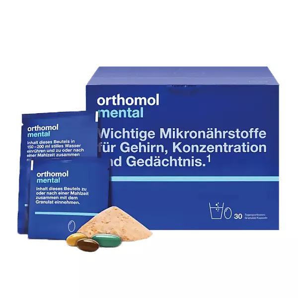 Orthomol Mental �������� ��� ������ ����� � ������� ������� (������� + �������)