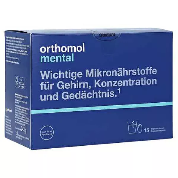 Orthomol Mental �������� ��� ������ ����� � ������� ������� (������� + �������)