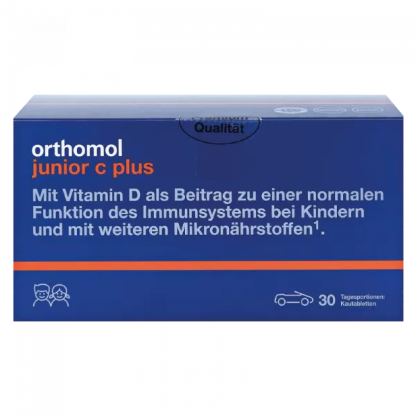 Orthomol Junior C Plus �������� ��������� ��� ���������� ���������� ��� �����, �� ������ ��������-��������