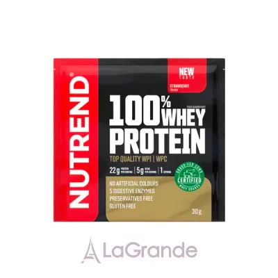 Nutrend 100% Whey Protein Strawberry ������ 
