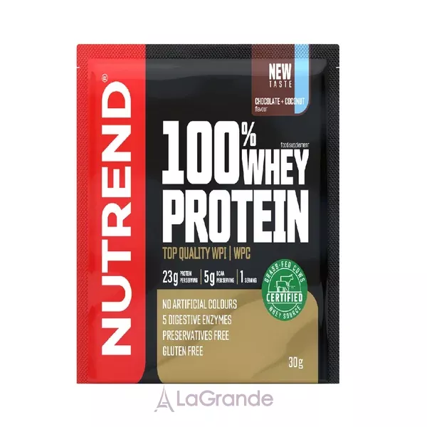 Nutrend 100% Whey Protein Chocolate + Cocoa ������ 