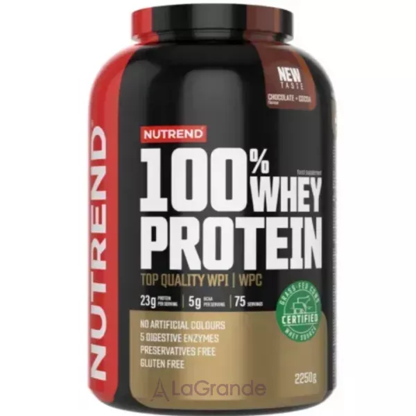 Nutrend 100% Whey Protein Chocolate + Cocoa ������ 