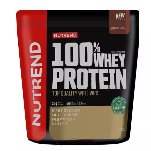 Nutrend 100% Whey Protein Chocolate + Cocoa ������ 