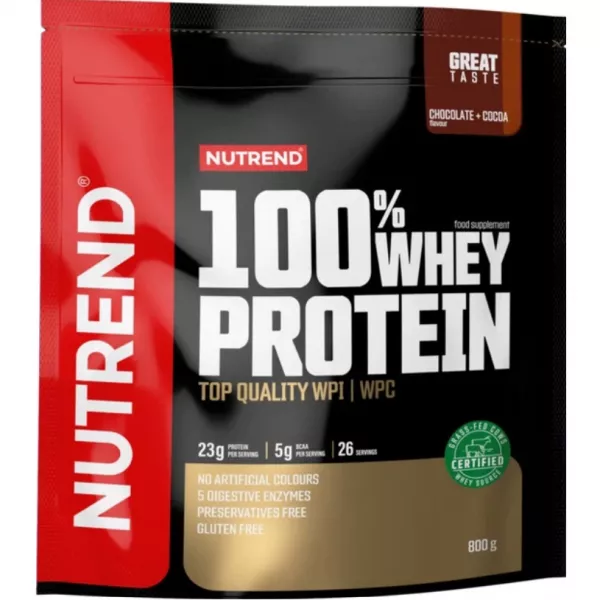 Nutrend 100% Whey Protein Chocolate + Cocoa ������ 