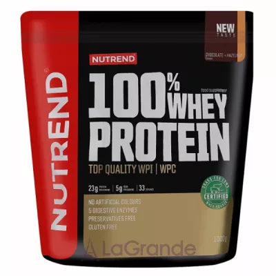 Nutrend 100% Whey Protein Chocolate Hazelnut  