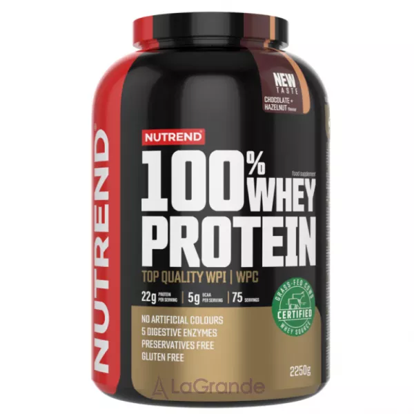 Nutrend 100% Whey Protein Chocolate Hazelnut ������� 