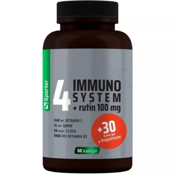 Sporter 4Immuno System 60 ������ + 30 ������ free �������� ��� �������� ���������