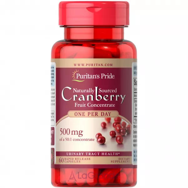 Puritan's Pride Cranberry One Per Day 500 mg ����������� ������� 