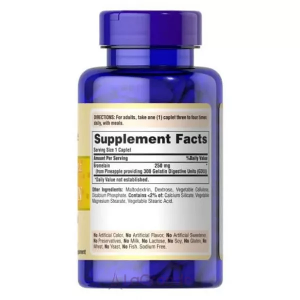 Puritan's Pride Bromelain 250 mg 300 GDU ����������� ������� 