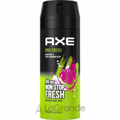 Axe Epic Fresh 48H Non Stop Fresh Deodorant Bodyspray -   