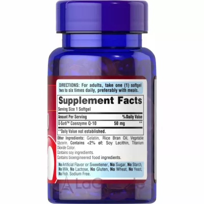 Puritan's Pride Q-Sorb CO Q-10 50 mg ĳ  