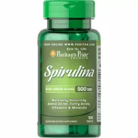 Puritan's Pride Spirulina 500 mg ����������� ������� "���������", 500 ��