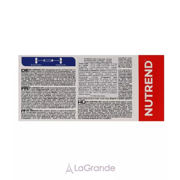 Nutrend AAKG Compressed Caps ������������ AAKG